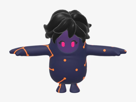 Galaxy Grappler Fall Guy - Fortnite 3D Model