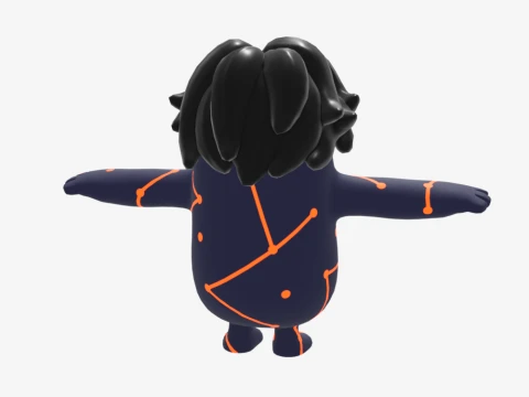 Galaxy Grappler Fall Guy - Fortnite 3D Model