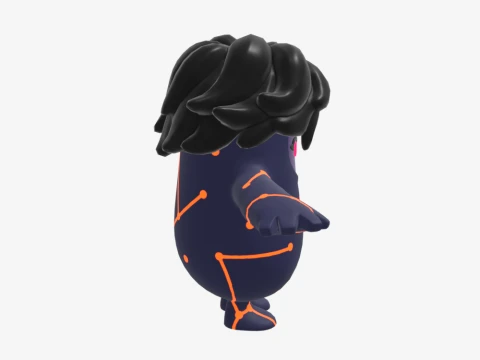 Galaxy Grappler Fall Guy - Fortnite 3D Model