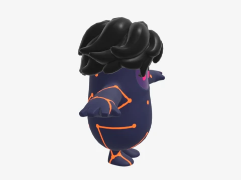 Galaxy Grappler Fall Guy - Fortnite 3D Model