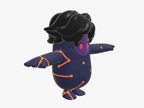 Galaxy Grappler Fall Guy - Fortnite 3D Model