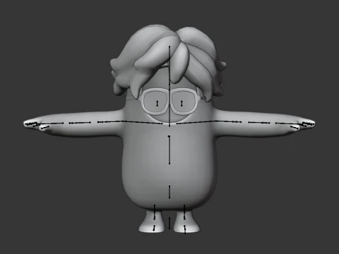 Galaxy Grappler Fall Guy - Fortnite 3D Model