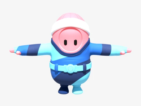 Pi Fall Guy - Fortnite Modello 3D