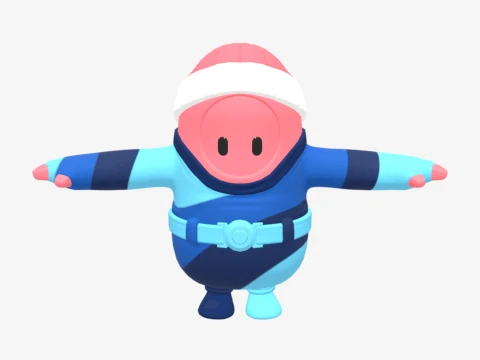 Pi Fall Guy - Fortnite 3D Model