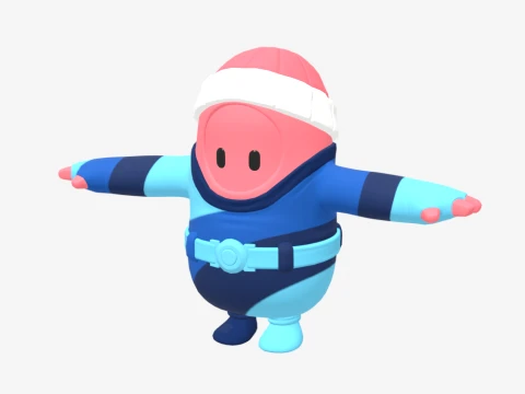 Pi Fall Guy - Fortnite 3D Model