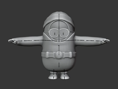 Pi Fall Guy - Fortnite 3D Model