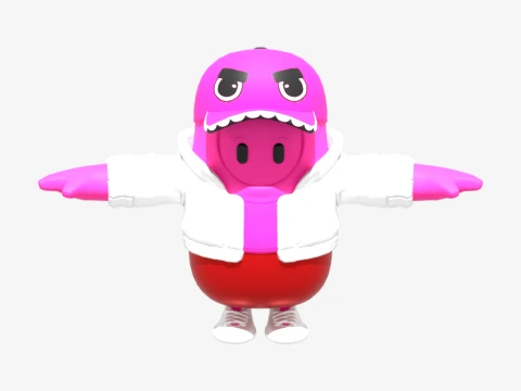 Fabio Sparklemane Fall Guy - Fortnite 3D Model