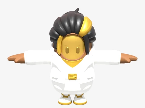 Nisha Fall Guy - Fortnite 3D Model
