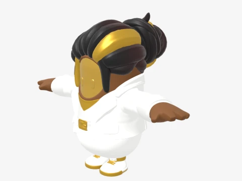 Nisha Fall Guy - Fortnite 3D Model