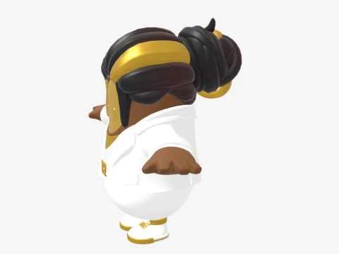 Nisha Fall Guy - Fortnite 3D Model