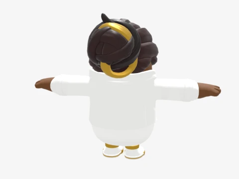 Nisha Fall Guy - Fortnite 3D Model
