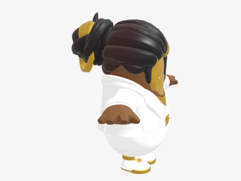Nisha Fall Guy - Fortnite 3D Model