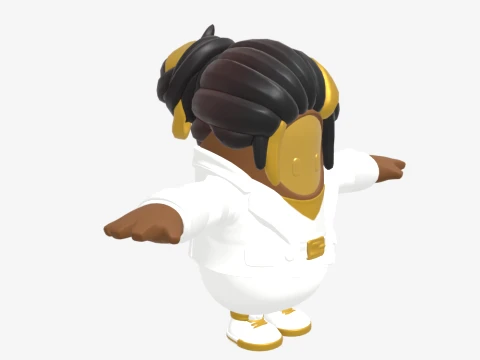 Nisha Fall Guy - Fortnite 3D Model