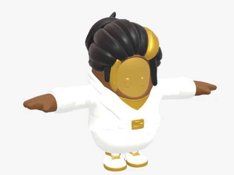 Nisha Fall Guy - Fortnite 3D Model