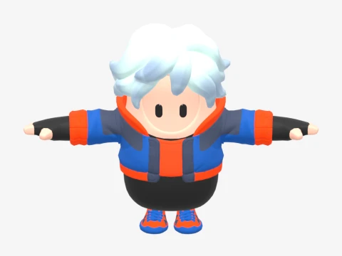 Hael Fall Guy - Fortnite 3D Model