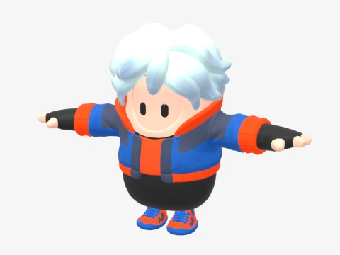 Hael Fall Guy - Fortnite 3D Model