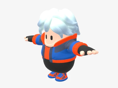 Hael Fall Guy - Fortnite 3D Model