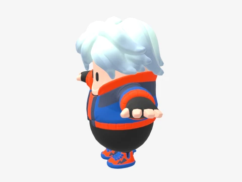 Hael Fall Guy - Fortnite 3D Model