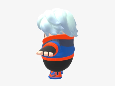 Hael Fall Guy - Fortnite 3D Model