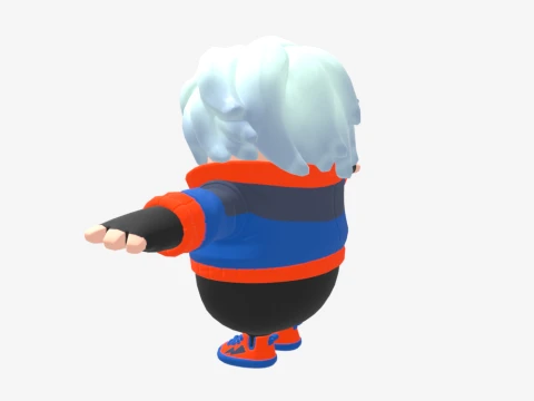 Hael Fall Guy - Fortnite 3D Model