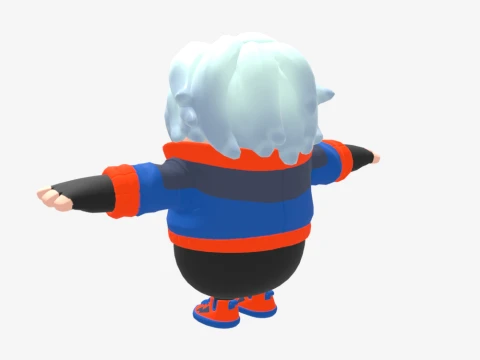 Hael Fall Guy - Fortnite 3D Model