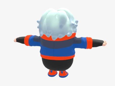 Hael Fall Guy - Fortnite 3D Model