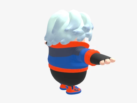 Hael Fall Guy - Fortnite 3D Model