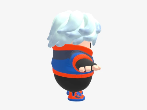 Hael Fall Guy - Fortnite 3D Model