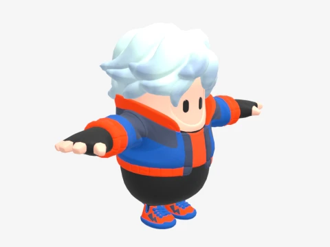 Hael Fall Guy - Fortnite 3D Model