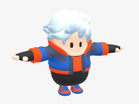 Hael Fall Guy - Fortnite 3D Model