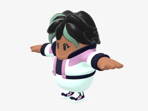 Jamila Fall Guy - Fortnite 3D Model