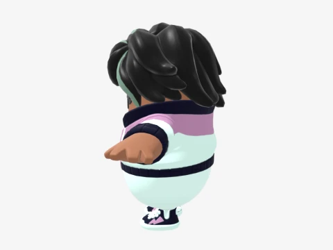 Jamila Fall Guy - Fortnite 3D Model