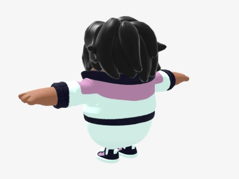 Jamila Fall Guy - Fortnite 3D Model