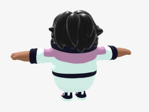 Jamila Fall Guy - Fortnite 3D Model