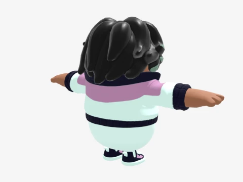 Jamila Fall Guy - Fortnite 3D Model