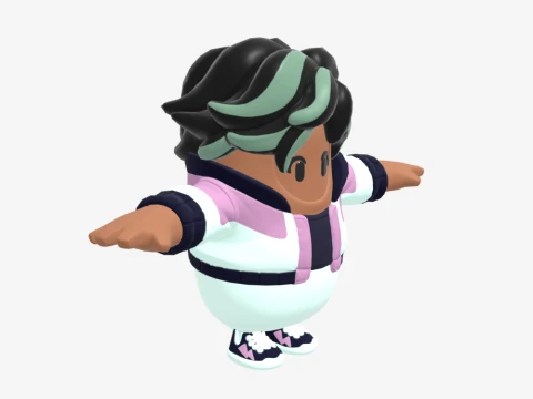 Jamila Fall Guy - Fortnite 3D Model