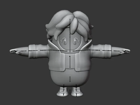 Jamila Fall Guy - Fortnite 3D Model