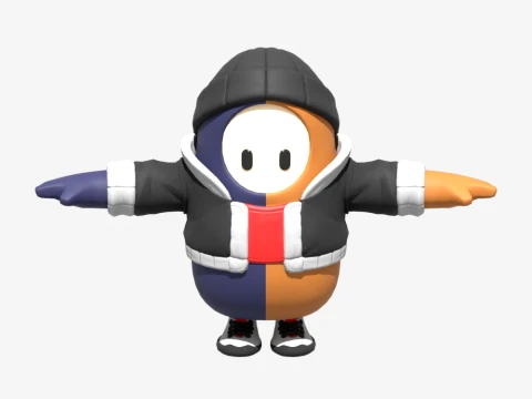 Meow Skulls Fall Guy - Fortnite 3D Model