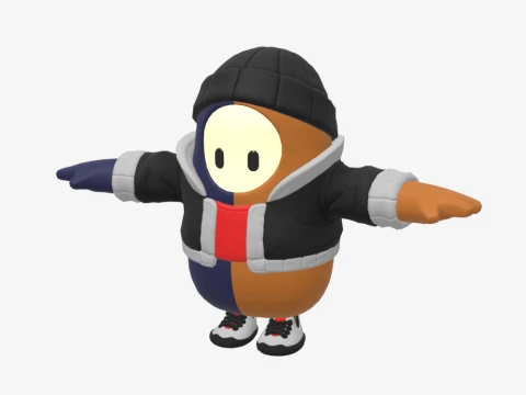 Meow Skulls Fall Guy - Fortnite 3D Model