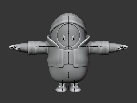 Meow Skulls Fall Guy - Fortnite 3D Model