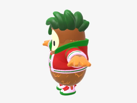 Cheeks Fall Guy - Fortnite 3D Model