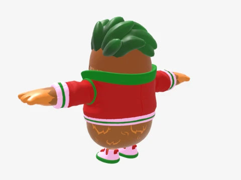 Cheeks Fall Guy - Fortnite 3D Model