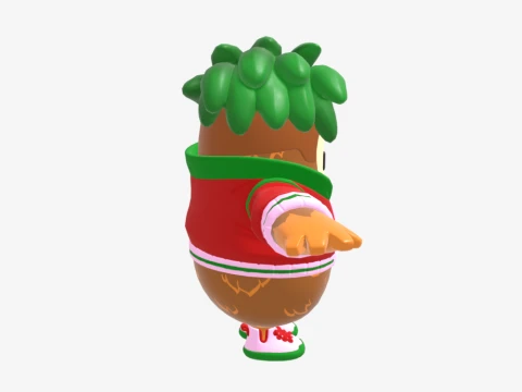 Cheeks Fall Guy - Fortnite 3D Model