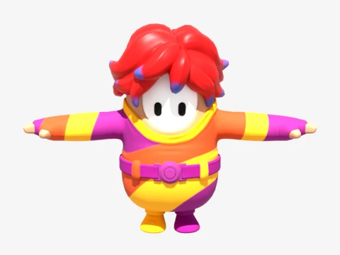 Nite Nite Fall Guy - Fortnite 3D Model