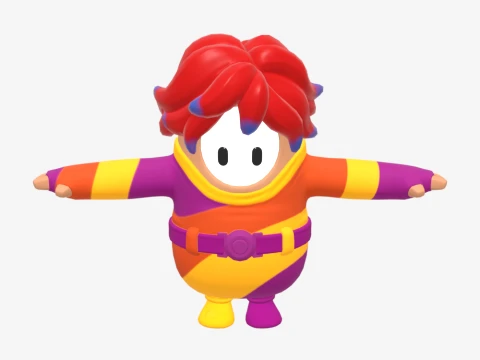 Nite Nite Fall Guy - Fortnite 3D Model
