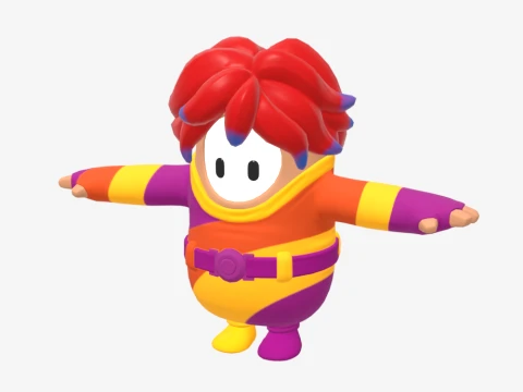 Nite Nite Fall Guy - Fortnite 3D Model