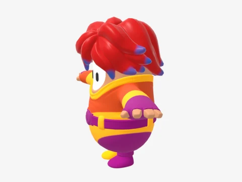 Nite Nite Fall Guy - Fortnite 3D Model