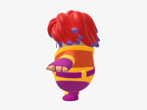 Nite Nite Fall Guy - Fortnite 3D Model