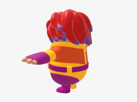 Nite Nite Fall Guy - Fortnite 3D Model