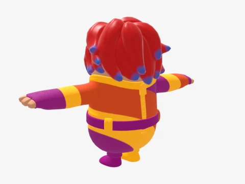 Nite Nite Fall Guy - Fortnite 3D Model